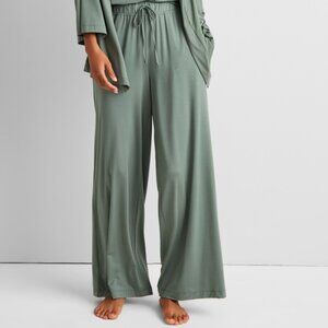 NWT  S   State of Day Women's 1 Piece. Fluid-Knit Pajama , - Organic Green